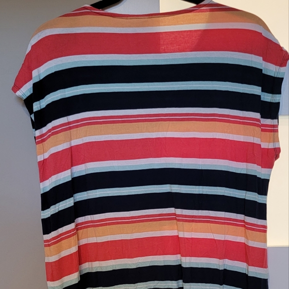 Kenar Stripe Cap Sleeved Dress EUC - Picture 2 of 5